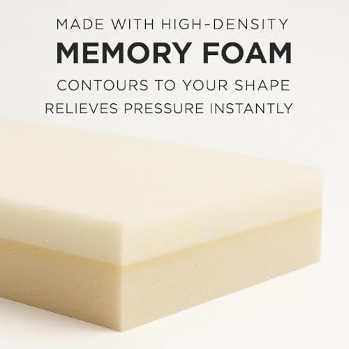Orthopaedic Memory Foam Off-Cut – UK Made Visco Elastic for Dog Beds, Cushions & DIY Certified Foam – Supportive, Pressure-Relieving & Pain Relief (18" x 27", 0.5" (~1.25 cm)) - Image 4
