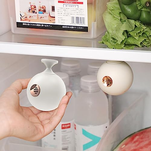 Pacienjo Oplaadbare Koelkast Luchtverfrisser | Mini USB Koelkast Luchtverfrisser Negatieve Ion Circulatie Oplaadbaar - Mini Ion Circulatie USB Koelkast Luchtverfrisser - Afbeelding 4