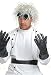 Charades Unisex-Adult's Mad Scientist Wig, White, One Size