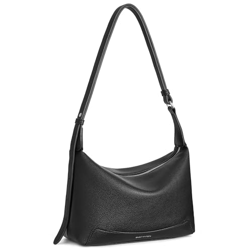 Image of BOSTANTEN Crossbody Purse for Women Small Shoulder Bag | Soft Suede or Vegan Leather, Compact yet Roomy, Versatile Adjustable Strap, Lightweight Everyday Design