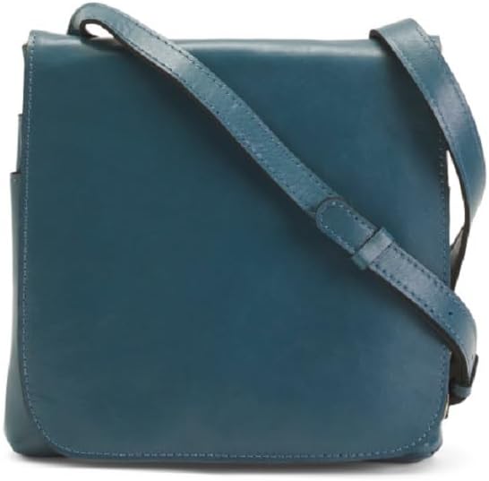 Patricia Nash Granada Leather Crossbody (Safflower Blue)