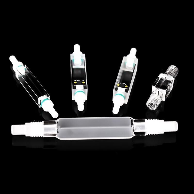 Hochwertige Quarz-Fluoreszenzfluss-Kolorimetrieschale – 3,5 ml, mehrere Pfadlängen, hervorragende Lichtdurchlässigkeit, 1 Stück | (05)15mm