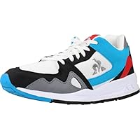 Le Coq Sportif LCS R1000 GS, Zapatillas de Tenis, Optical White/Atomic Blue, 36 EU
