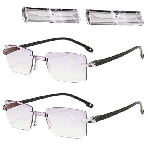 Intelligent Dual Focus Glasses Clearer Vision, Intelligent Zoom Anti Blue Light Presbyopia Glasses, Automatic Reading Glasses