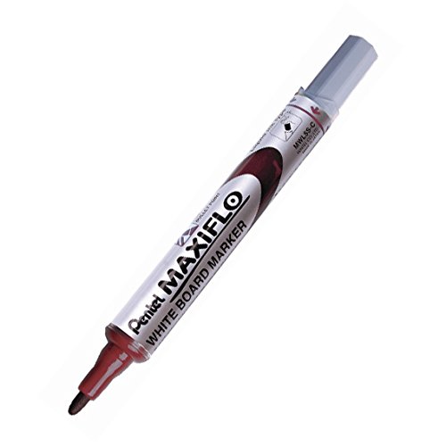 Maxiflo Whiteboard-Marker, dünn, braun, 12 Stück