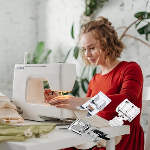 Kit de 3 pies para máquina de coser miniatura 6