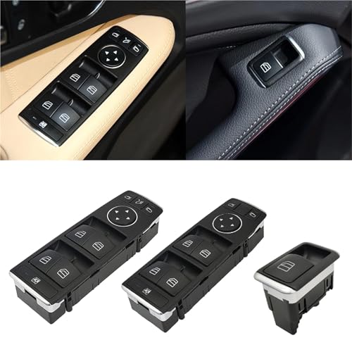 Interrupteur de vitre de voiture pour Benz W204 W212 - Solution vitre bloquée - 2