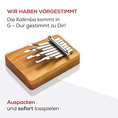 HOKEMA Mini-kalimba 7 lames - Les Beatles, Paul McCartney, John Lennon, RIngo Starr, George Harrison HOKEMA Mini-kalimba 7 lames – Image 4