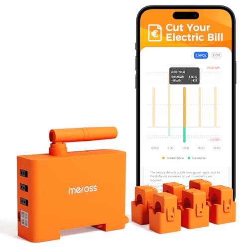 Compteur intelligent WiFi 6 canaux Meross EM06P Home Assistant solaire
