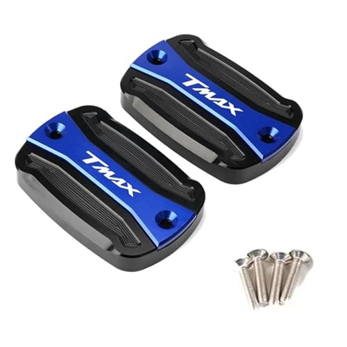 Bouchon de liquide de frein pour Yamaha TMax 530 560 aluminium bleu