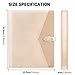 Toplive Padfolio 3 Ring Binder Organizer Business Portfolio Folder for Women, A4/ Letter Size PU Leather Portfolio Padfolio for Interview Conference Presentation, Gold