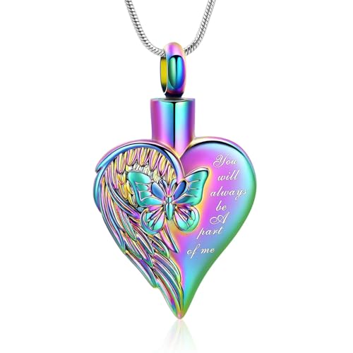 Collar de urna para cenizas un regalo conmemorativo de apoyo para el duelo familiar
