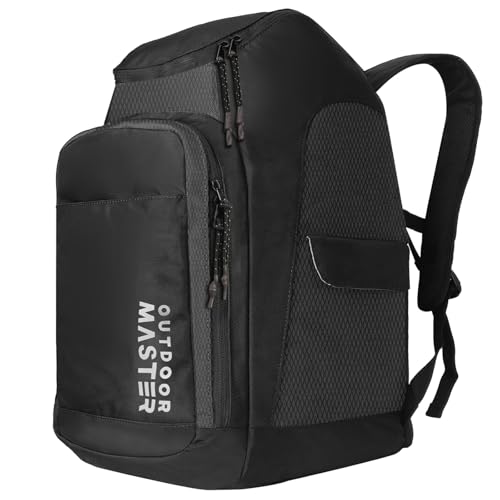 OutdoorMaster 50L Ski Boot Bag-Ski and Snowboard Boots Travel Bac...
