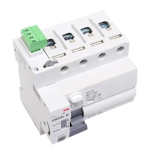 Disjoncteur automatique GRD9L 4P 63A de haute précision pour tableau - 3