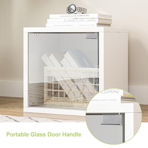 Image of 8Pcs Glass Finger Edge Pull Cabinet Finger Pull Handle Glass Door Clips Cabinet Latch Clamp Concealed Handle for Display Glasscase Door (Chrome Color)