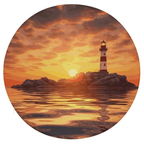 Cojines de silla con faro de mar decorativo para renovar tu oficina o comedor 2
