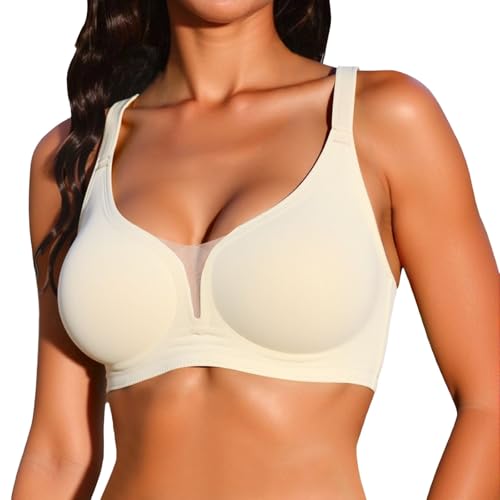 Soutien-gorge sans fil extensible tenue douce et bonnets invisibles