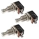 LKRXW 3 Stück SPST Gitarren Effektpedal Fußschalter True Bypass Gitarrenschalter Momentschalter Elektrische Gitarreneffekt Pedal Schalter Druckknopf Fußtaster 2-polig