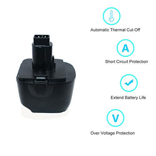 Image of Battery 18V 2Ah Replace for Lincon Power luber Grease Gun 1800 1801 1842 1844