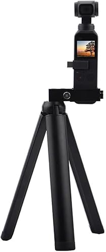 Portable Aluminum Alloy Tripod & Module Camera Mount Adapter 14" Screw Port Handheld Gimbal Accessories for DJI Osmo Pocket 2