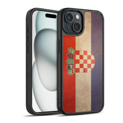 Coque iPhone 15 Croatie Head Case Designs en gel renforcé antichoc