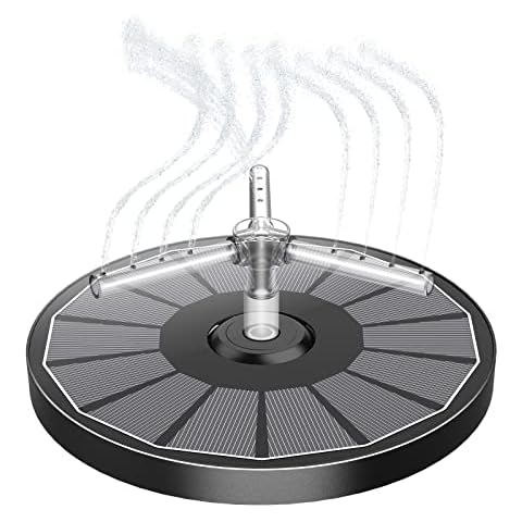 AISITIN Fuente Solar con Boquilla Giratoria Cover