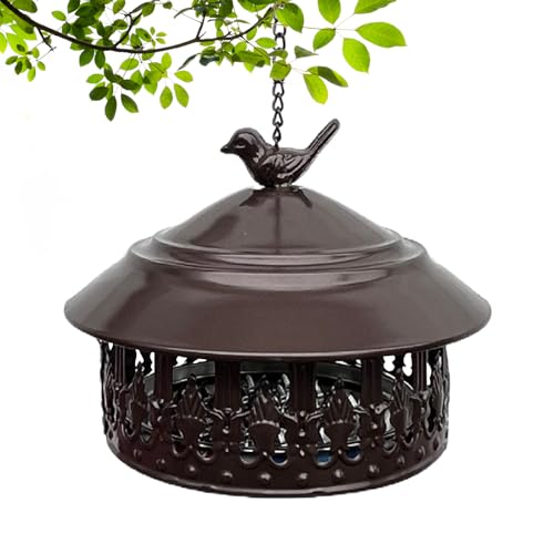 Soporte para bobina de incienso de metal, caja de soporte para quemador de incienso para patio, resistente al agua, no antideslizante, decoración de jardín, soporte para embalaje de jardín, balcón