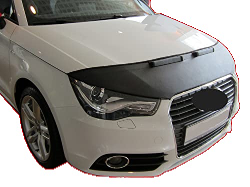 Hood Bra Front End Nose Mask Compatible with Audi A1 8X 2010-2018 Bonnet Bra STONEGUARD Protector Tuning