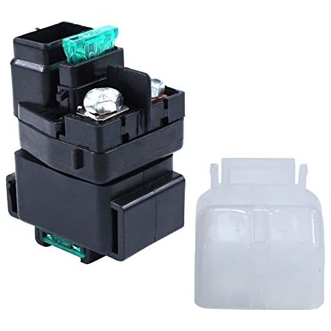 LOCOPOW Starter Solenoid Relay for Arctic Cat 400 500 2x4 4x4 1998-2005 Suzuki DR650 1996-2022 Hayabusa GSX1300R 1999-2007 GSX-R 600 750 96-00 Quadrunner Quadmaster 500 98-02 Cover