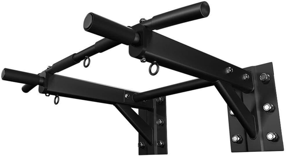 Wall Mounted Pull-Up Bar Rack, Chin-Up Bar, Multi-Function Fitness Horizontal Bar Exerciser for Garage and Office