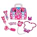Famosa - Minnie Bow Care Doctor Bag Set, Set médico infantil, maletín con luz y sonido, y accesorios para jugar a los doctores como termómetro, jeringa y pegatinas de tiritas, desde 3 años, (MCN09000)
