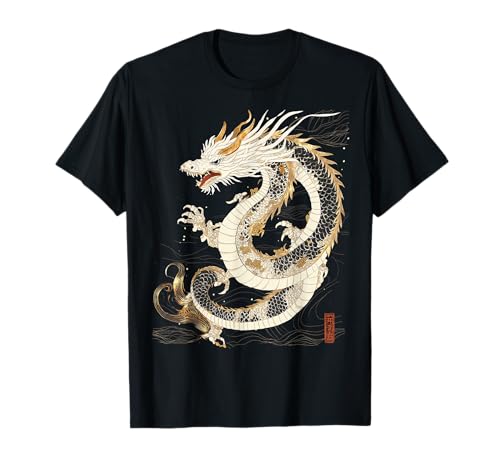 Basilisk Mythisches Motiv Fantasy Artwork Basilisk T-Shirt