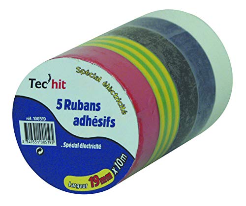 Tec Hit 100519 Elektrisches Isolierband 5 Stück