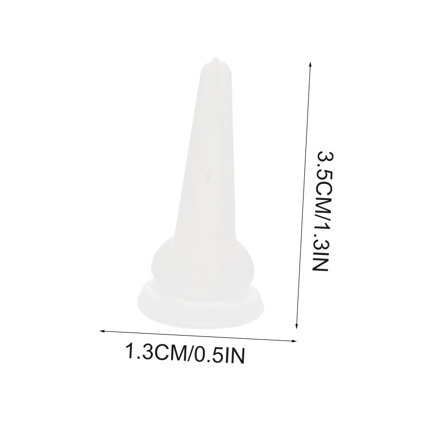 SUPVOX 40Pcs Silicone Pet Feeder Nipples Soft Pacifiers for Bunny Chinchilla Feeding Lightweight Portable Design for Convenient Use Non Damaging Feeding