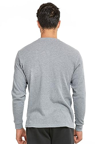 Men's Classic Fit Heavy Weight Waffle Thermal Shirt3