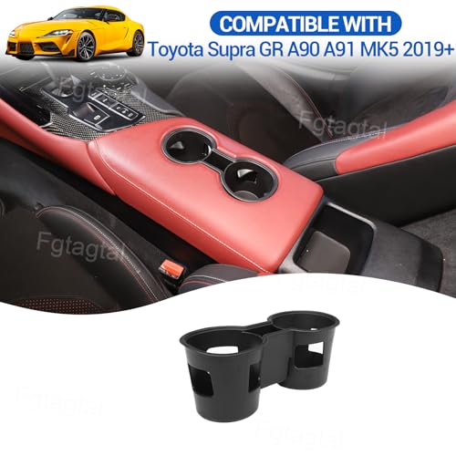 Inserto para portavasos consola central compatible Toyota Supra miniatura 5