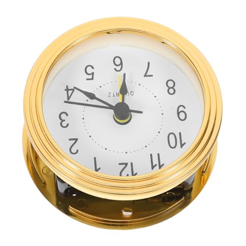 KONTONTY Reloj Despertador De Cuarzo Vintage Reloj De Escritorio Infantil con Precisión Horaria para Colocar Junto Cama Pared para Proyectos De Oficina Hogar y Bricolaje