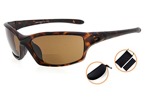 Image of Eyekepper Bifocal Sunglasses for Women Men, Rectangular Frame