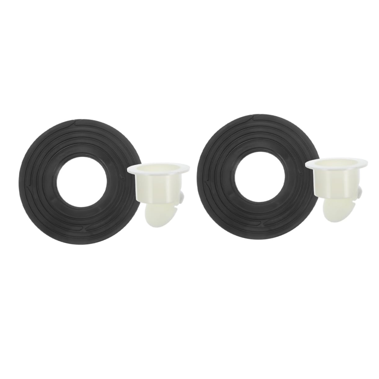 Uonlytech 10piezas De Cabello De Drenaje De Plástico Colador De Piso para Baño y Cocina contra Olores y Atascos De Limpiar y Usar