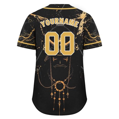 Camiseta personalizada de béisbol con estampado de dragón para hombres, mujeres y jóvenes, con nombre y número, transpirable y de secado rápido miniatura 6