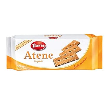 DORIA 12 Confezioni biscotti frollini atene l'originale 500gr
