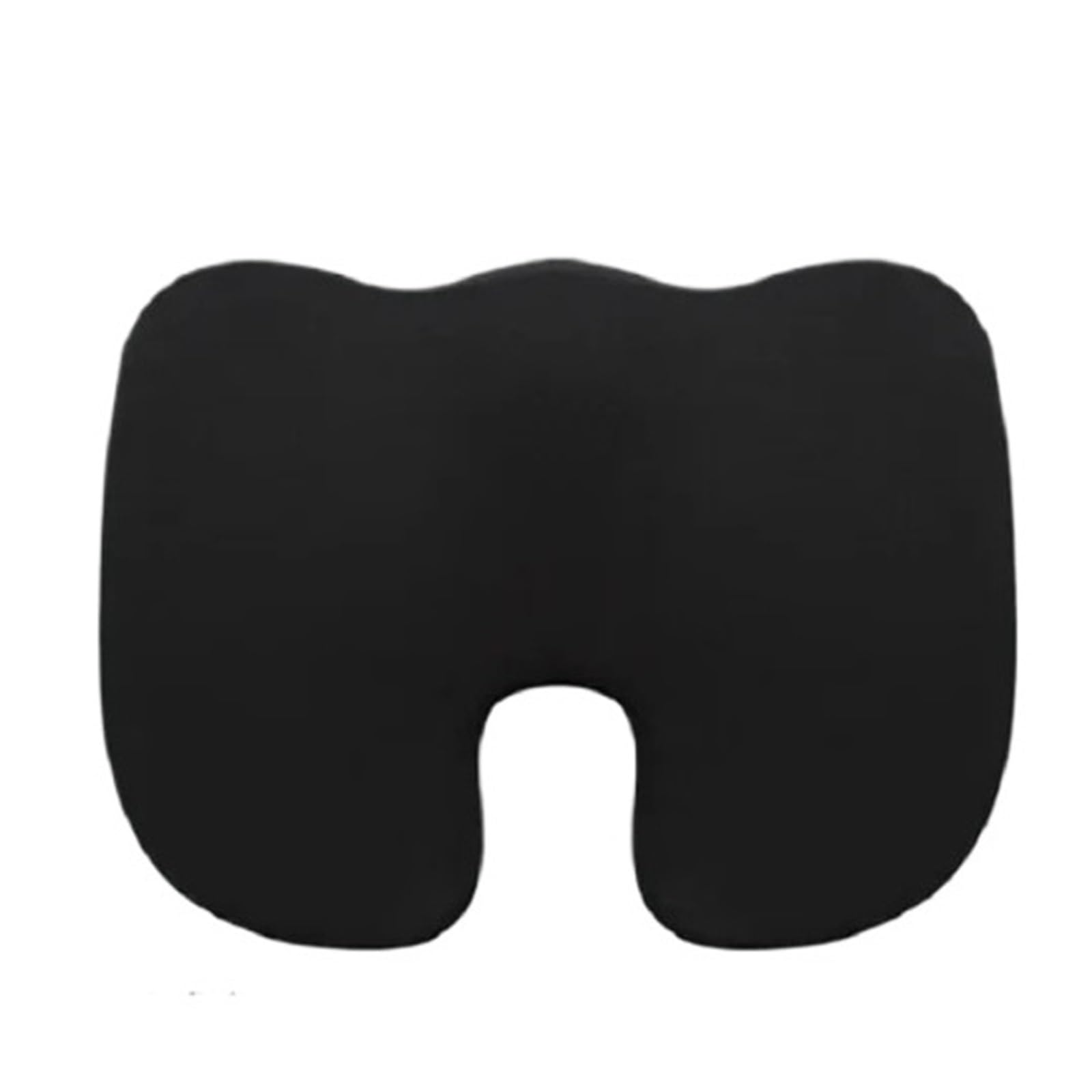 POAWUDJA Car Pillow Memory Foam Rest Back Pillow For Car Seat Slow Rebound Backrest Lumbar Support Cushion Relieve Body Soreness Removable Cover(Cushion)