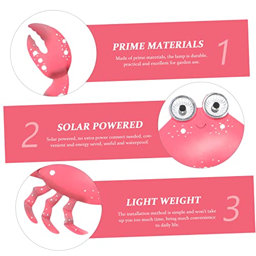 HANABASS 2 Pçs Caminhos Decorativos Em De Melancia Decorações De LED Em De Caranguejo Luz Alimentada