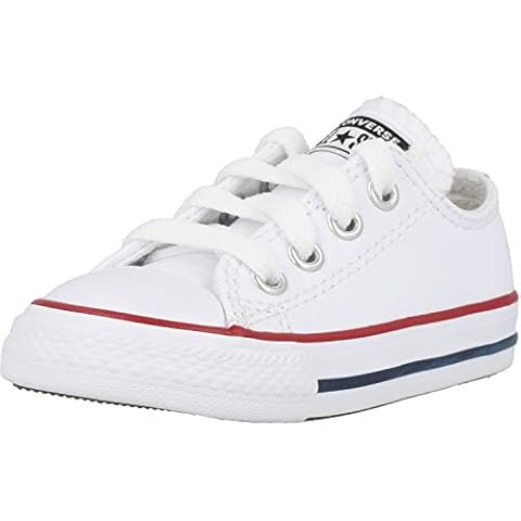 Converse All Star Low Infant Trainers in White Cover