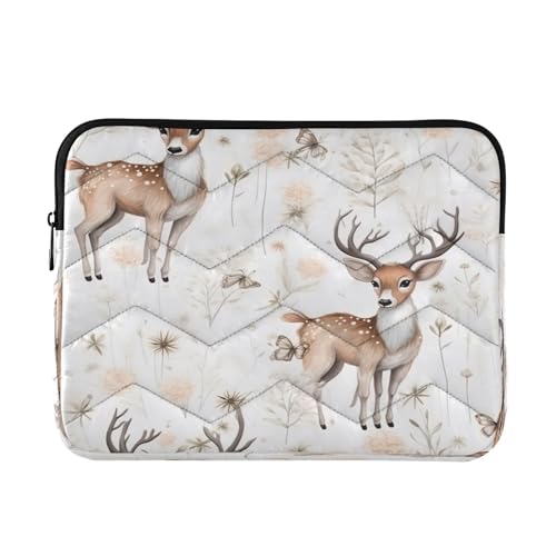 Funda impermeable para portátil 13-14 pulg diseño flores