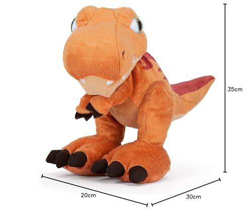 Schmidt Spiele 42756 Jurassic World, T-Rex, 30 cm Plüschfigur, STK