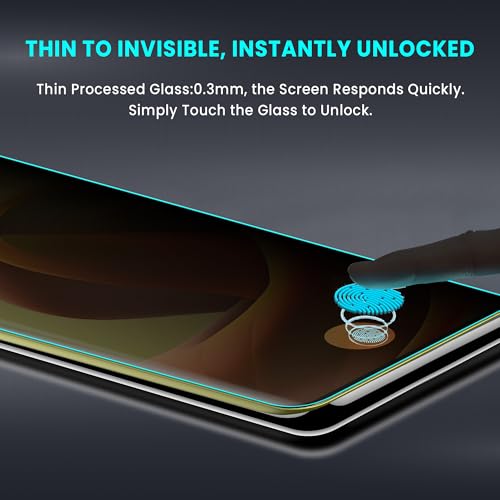 Image of FIRST MART UV Privacy Tempered Glass for Motorola G85 | Anti-Spy 9H Curved Screen Protector, Edge-to-Edge, Case-Friendly | 1 Pack