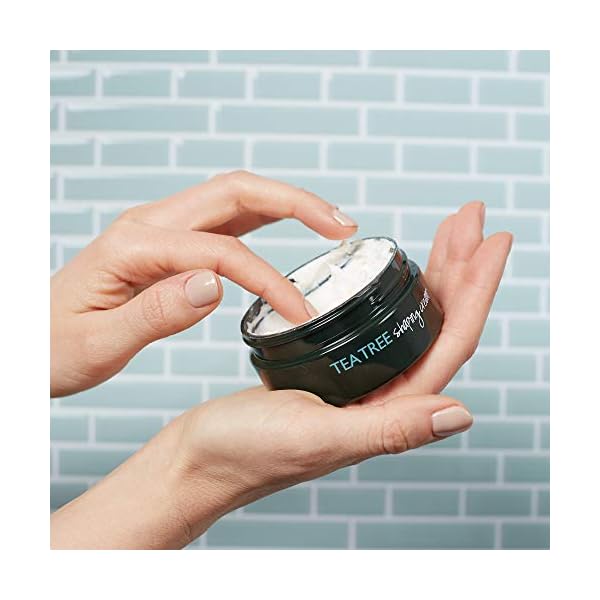 Tea Tree Shaping Cream, Hair Styling Cream, Long-Lasting Hold, Matte Finish, For All Hair Types, 3.0 fl. oz.