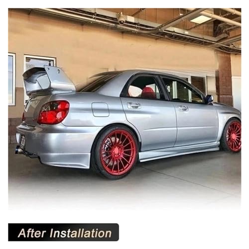 Divisores y aletas para parachoques trasero Subaru Impreza 8.ª gen 2003-2005 4
