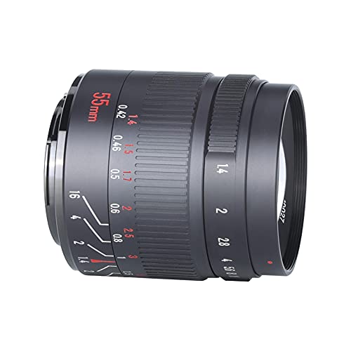 極上美品　7Artisans 55mm f/1.4 Ⅱ Xマウント レンズ Amazon.co.jp: 7artisans 七工匠 55mm F1.4 II Xマウント 富士